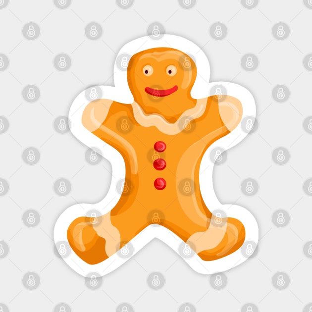 Gingerbread Men Sticker by lisenok